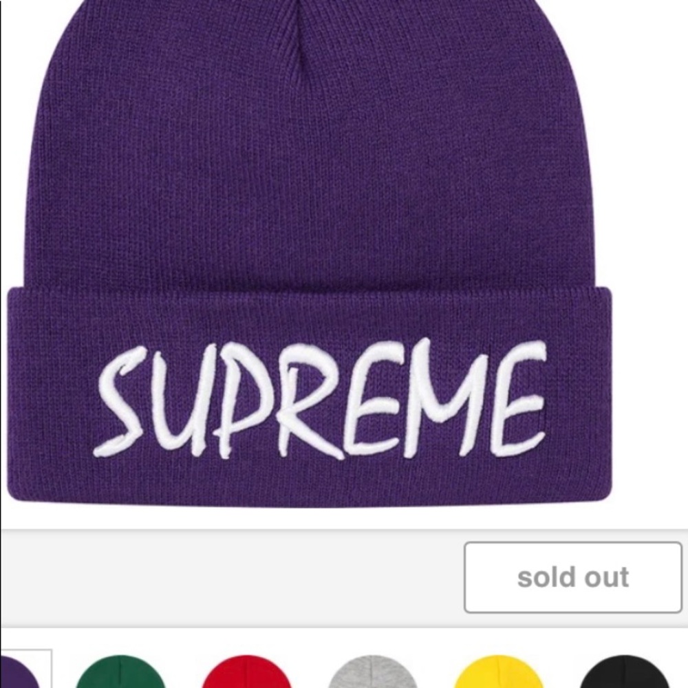 Supreme Beanie-Purple